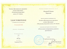 Ингерлейб Михаил Борисович удостоверение